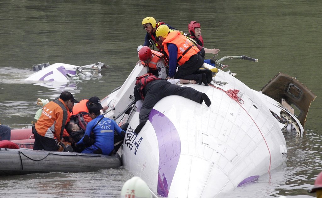 Taiwan Airways plane crashed again reach automation