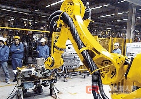 900 robot  The factory automation degree is high 